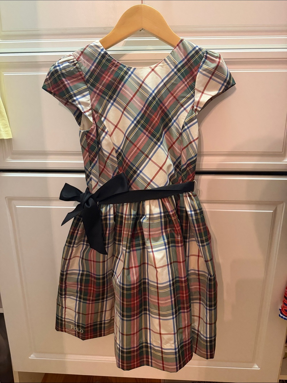 Ralph Lauren tartan dress